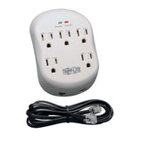 Tripp Lite Surge Protector Wallmount Direct Plug in 5 Outlet RJ11 1080 JLS