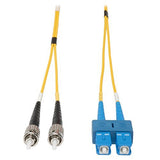 Tripp Lite Duplex Singlemode 8.3/125 Fiber Optic Patch Cable SC/ST