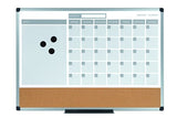 MasterVision 3-in-1 Calendar Dry