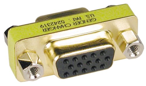 Compact / Slimline Vga Video Coupler Gender Changer (F/F)