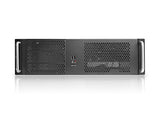 iStarUSA D-314-MATX 3U Compact Rackmount Chassis Compatible with PS2 Power Supply