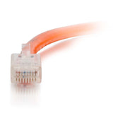 C2G 04210 Cat6 Cable - Non-Booted Unshielded Ethernet Network Patch Cable, Orange (150 Feet, 45.72 Meters)