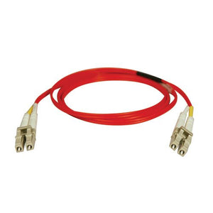 Tripp Lite N320-03M-RD 10 -Feet Duplex Multimode 62.5/125 Fiber Optic Patch Cable LC/LC - 3M (Red)