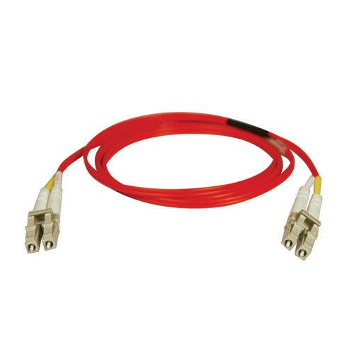 Tripp Lite N320-03M-RD 10 -Feet Duplex Multimode 62.5/125 Fiber Optic Patch Cable LC/LC - 3M (Red)