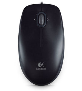 Logitech 910-001802 B120 USB Optical Combo Mouse, OEM (Black)