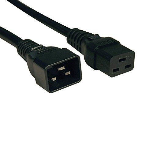 Tripp Lite C19 to C20 Power Cable 16A 250V 3x12ga Conductors