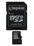 Kingston Class 10 MicroSD Flash Card with SD Adapter