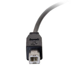 C2G / Cables To Go 28859 USB 2.0 USB-C to USB-B Cable Male/Male (6 Feet)