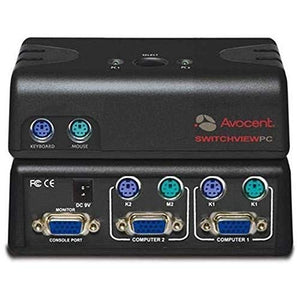 Switchview MM2 2 Port PS/2 USB KVM Switch USB 2.0 Hub with Audio