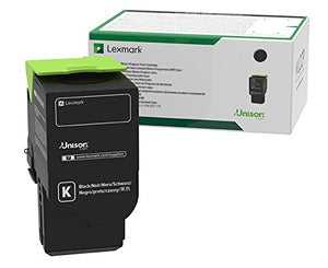 LEXMARK C251UK0 Black Ultra High Yield Return Program Cartridge Toner, Grey