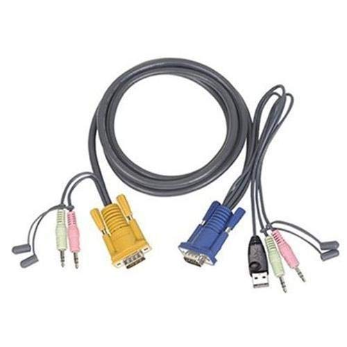 IOGear ATEN 2L5301U - keyboard/mouse/video cable - 3 ft (2L5301U)