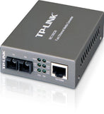 TP-LINKGigabit Media Converter, Multi-Mode SC Fiber, up to 550m/1800ft, Chassis mountable