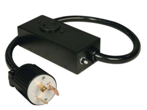 Tripp Lite P043-002 2 Feet L5-30P to L5-20R Converter Cable with 20-Amp Breaker