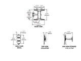 Peerless SP746PU 26-Inch to 46-Inch Smartmount Universal Pivot Wall Arm