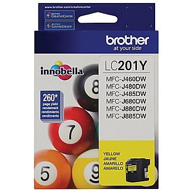 BROTHER LC201YS YELLOW INK CARTRIDGE (LC-201YS)