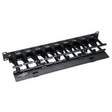 Rack Enclosure Horizontal Cable Manager Steel W Finger Duct 1urm