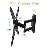 Ematic Component Wall Mount Kit with Cable Management for DVD Players, DVRs and Gaming Systems