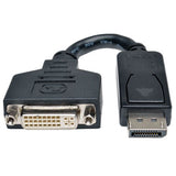 Tripp Lite P134-000 6-Inch Displayport-Male to Dvi-i Female Adapter Cable