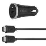 Belkin USB-IF Certified Universal Car Charge + 6-Foot USB-C Cable (2.1 Amp)