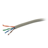 C2G 43400 Cat5e Bulk Cable - Unshielded Ethernet Network Cable with Stranded Conductors, in-Wall cm-Rated, TAA Compliant, Gray (1000 Feet, 304.8 Meters)