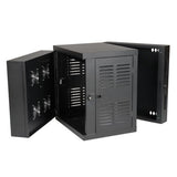 12u Wall Mount Rack Enclosure Hinged Wallmount Industrial Nema