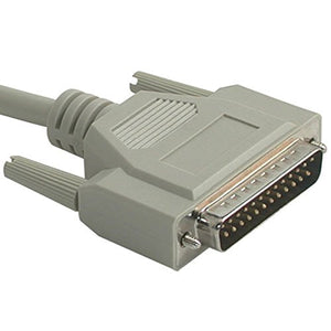 Parallel Printer Cable - 25 Pin D-Sub (Db-25) - Male - 36 Pin Centronics - Male