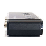 C2G 26479 USB to 4-Port DB9 Serial RS232 Adapter, TAA Compliant, Black