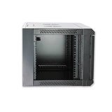 TECHly I-CASE FP-2006BKTY Networking Wall Cabinet, 180 Degrees Window