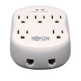 Tripp Lite Surge Protector Wallmount Direct Plug in 5 Outlet RJ11 1080 JLS