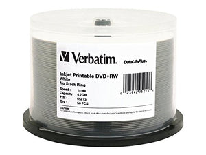 DVD+Rw 4.7gb 4X Datalifeplus White Inkjet Hub