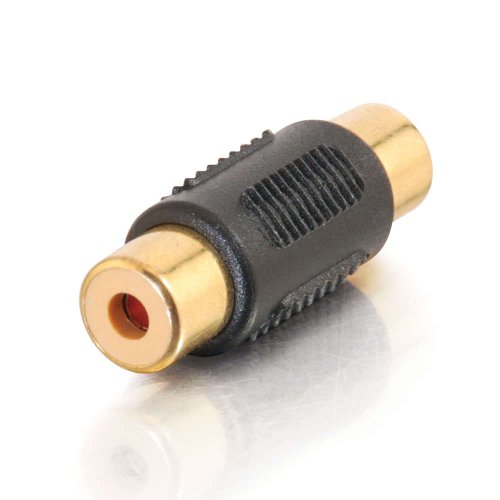 Video / Audio Adapter - RCA - Female - RCA - Female - Black