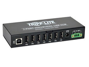 Tripp Lite 7-Port Rugged Industrial USB 2.0 Hi-Speed Hub w 15KV ESD Immunity and metal case, Mountable(U223-007-IND)