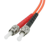 C2G 09139 OM1 Fiber Optic Cable - SC-ST 62.5/125 Duplex Multimode PVC Fiber Cable, Orange (32.8 Feet, 10 Meters)