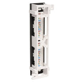 Tripp Lite N050-012 Cat5e Wall Mount Patch Panel 568B - 12 Port