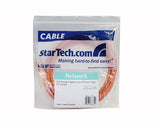 StarTech.com N6PATCH10OR Gigabit Snagless RJ45 UTP Cat6 Patch Cable, 10-Feet (Orange)