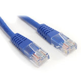 StarTech.com Black Molded RJ45 UTP Cat 5e Patch Cable - 1 Feet (M45PATCH1BK)