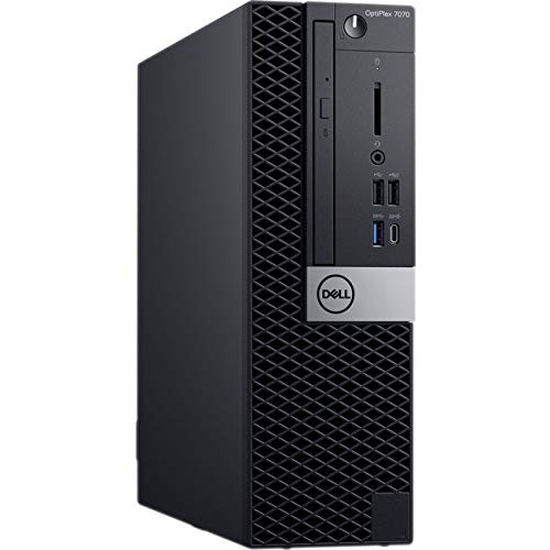 Dell OptiPlex 7070 Desktop Computer - Intel Core i7-9700 - 16GB RAM - 256GB SSD - Small Form Factor