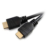 C2G 41413 4K Active High Speed HDMI Cable, 4K 60Hz, in-Wall CL3-Rated, Black (25 Feet, 7.62 Meters)