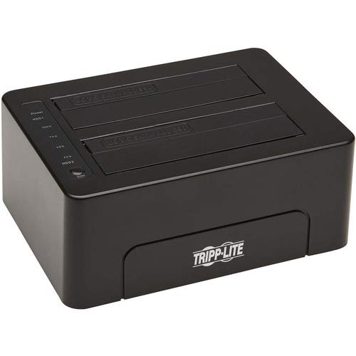 Tripp Lite USB 3.0 SATA Hard Drive Docking Station 2.5/3.5 W/Erase Function (U339-E02)