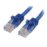 StarTech.com RJ45PATCH10 Blue Snagless RJ45 UTP Cat 5e Patch Cable, 10-Feet