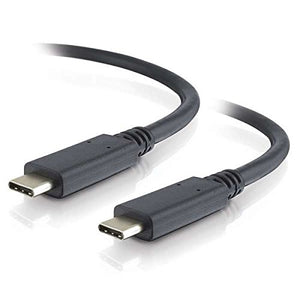 C2G 28848 USB-C 3.1 (Gen 2) Thunderbolt 3 Cable, Tablet, Chromebook Pixel, Samsung Galaxy TabPro S, LG G6, Macbook (3.28 Feet, 1 Meter)