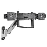 Kit, 24 Dual Monitor Arm, with Pivots, E-Coat Black