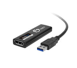 USB 3.0 to Display Port Adapter Displayport Display to USB 3.0