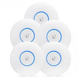 Ubiquiti UniFi UAP AC Lite 2.4GHz/5GHz, 802.11ac, No PoE adapters in Set - 5Pack