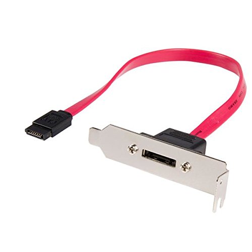 STARTECH.COM ESATAPLT1LP 1FT LP SATA TO ESATA PLATE ADAPTER