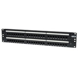 Tripp Lite N250-012 12-Port Cat6 Wall-Mount Vertical 110 Patch Panel