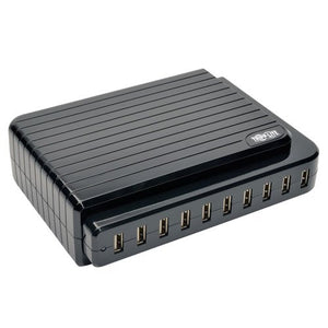 Tripp Lite 10-Port USB Charging Hub Tablet (U280-010), Black