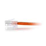 C2G 04201 Cat6 Cable - Non-Booted Unshielded Ethernet Network Patch Cable, Orange (14 Feet, 4.26 Meters)