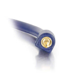 C2G 40605 Velocity 3.5mm M/M Stereo Audio Cable, Aux Cable, Blue (50 Feet, 15.24 Meters)