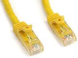 StarTech.com N6PATCH50YL Gigabit Snagless RJ45 UTP Cat6 Patch Cable, 50-Feet (Yellow)